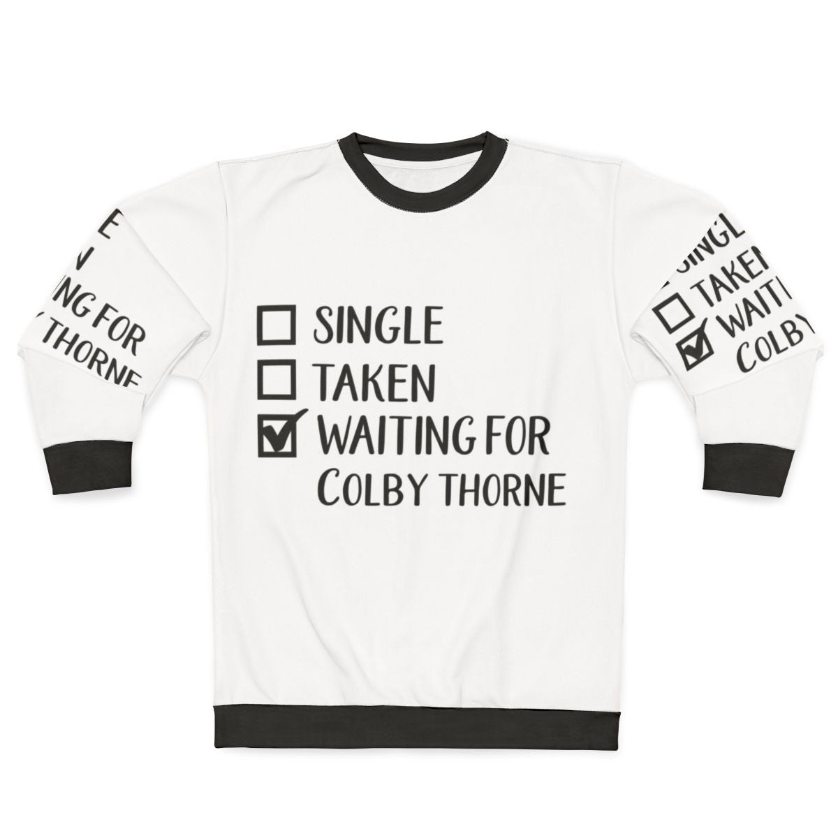Colby Thorne Home and Away Australian TV Show Sweatshirt