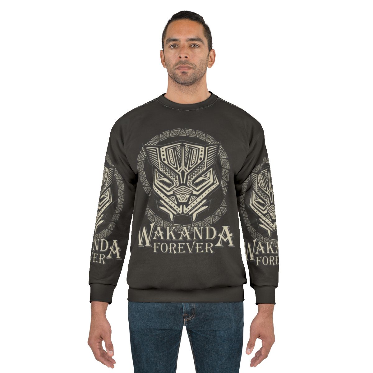 Wakanda Forever Sweatshirt 2 - Black Panther Inspired Clothing