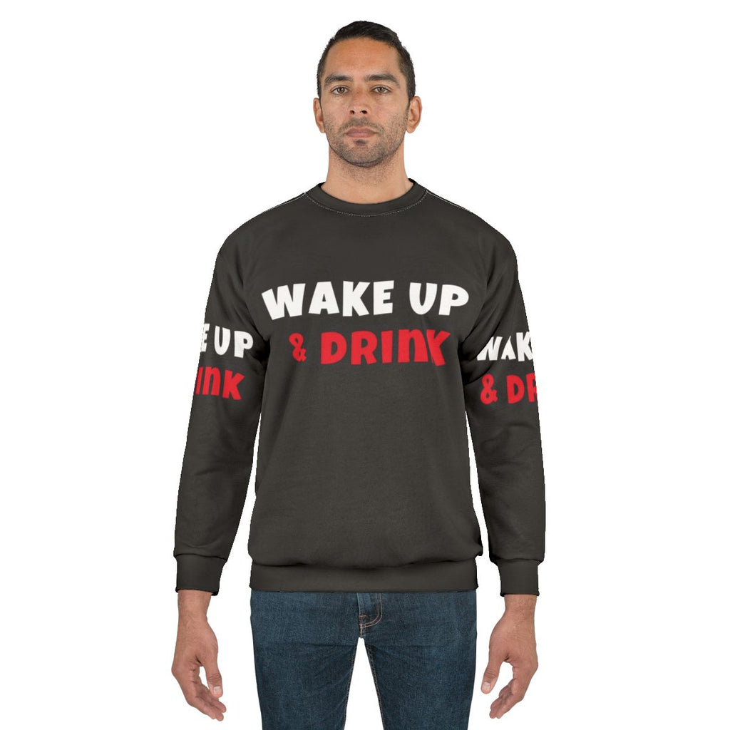 Wake Up and Enjoy Your Hobbies Sweatshirt featuring activities and exercise