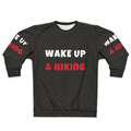 Hiking and outdoor activities sweatshirt