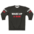 Wake Up And Run Workout Hoodies