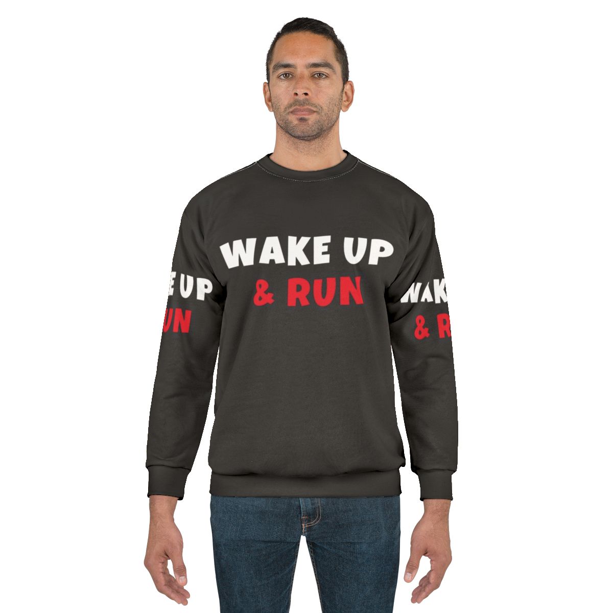 Wake Up And Run Workout Hoodies