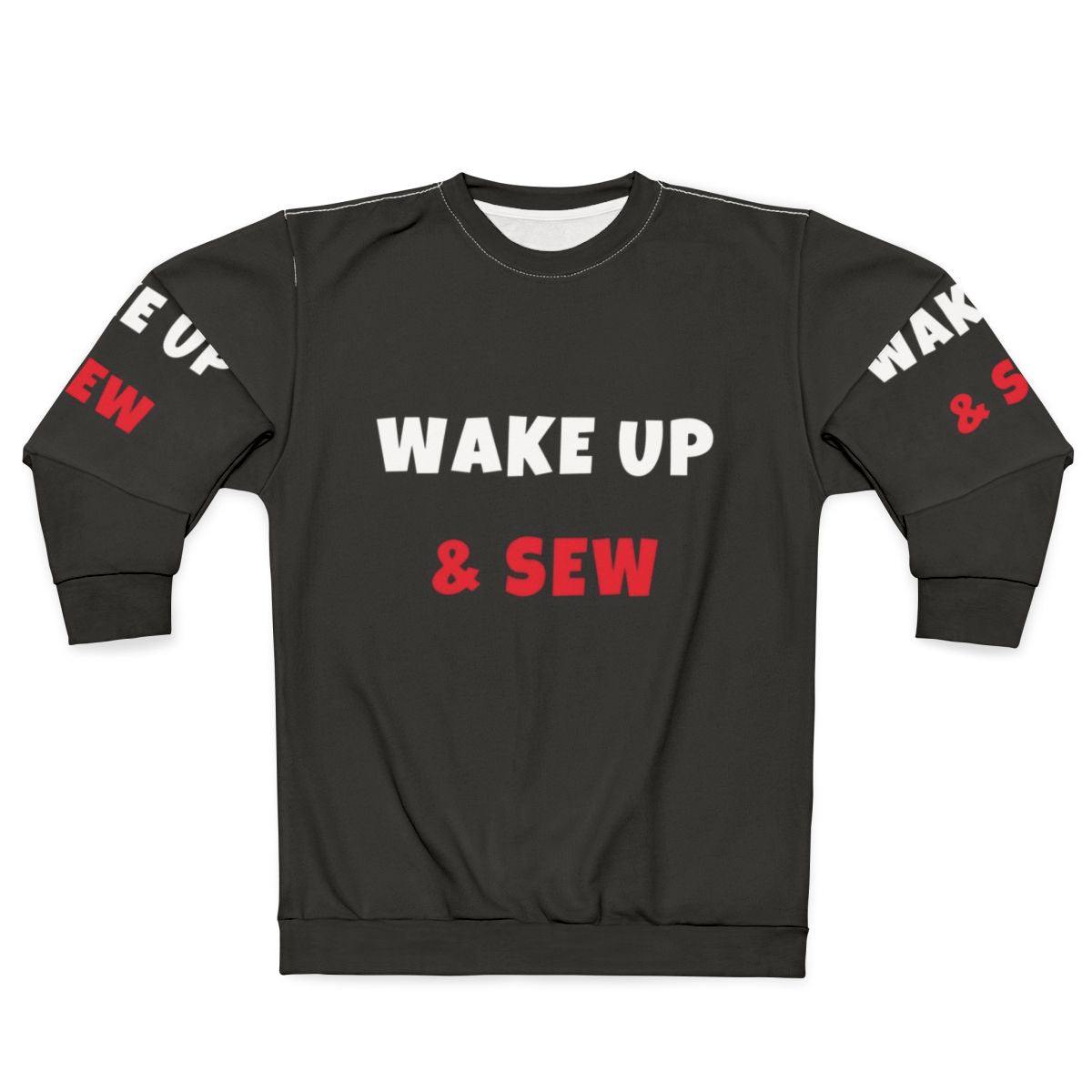 Sewing and crafting hobbies activewear sweatshirt