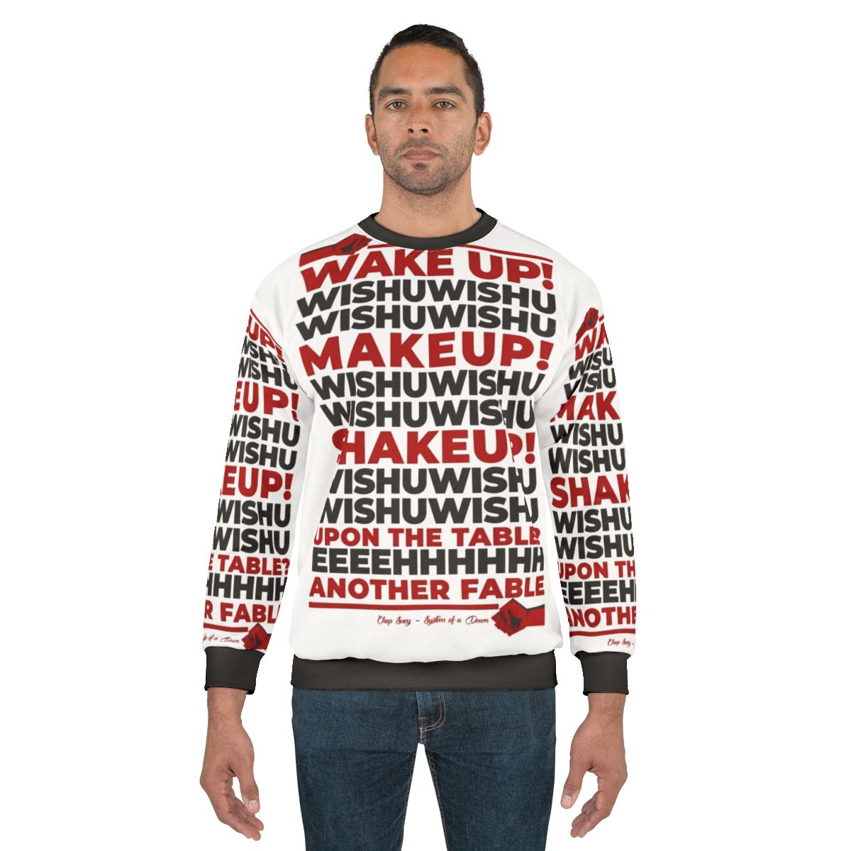 System of a Down Chop Suey Themed Wake Up Sweatshirt