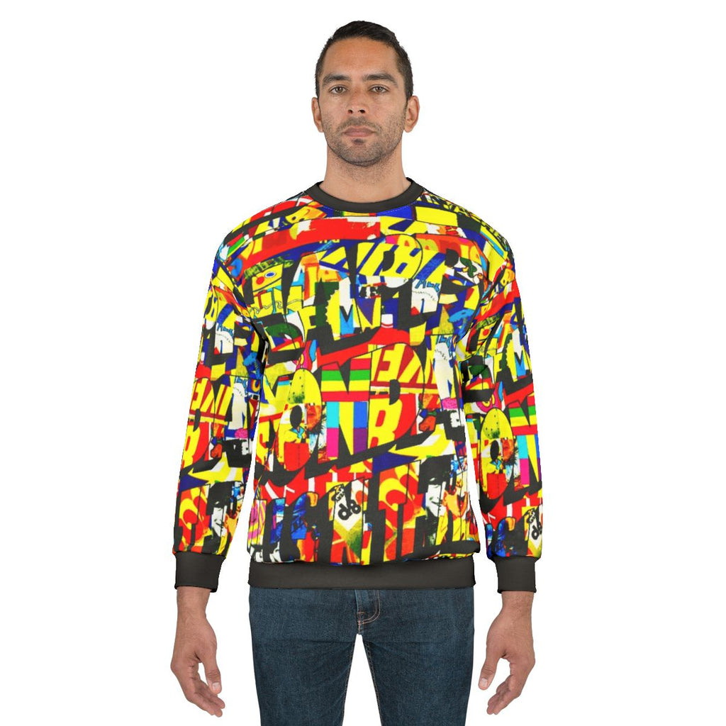 Happy Mondays Band Sweatshirt with Graphic Design