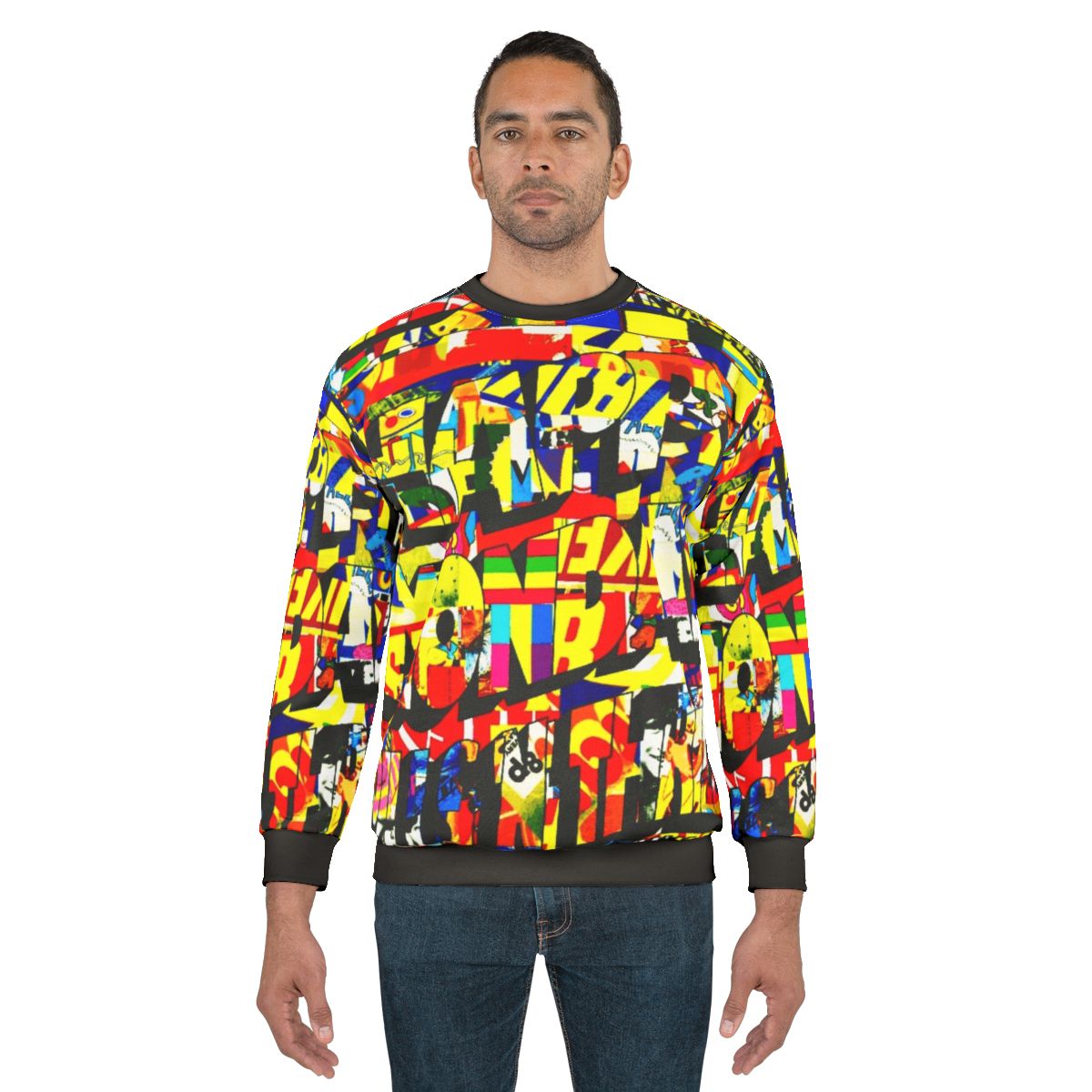 Happy Mondays Band Sweatshirt with Graphic Design