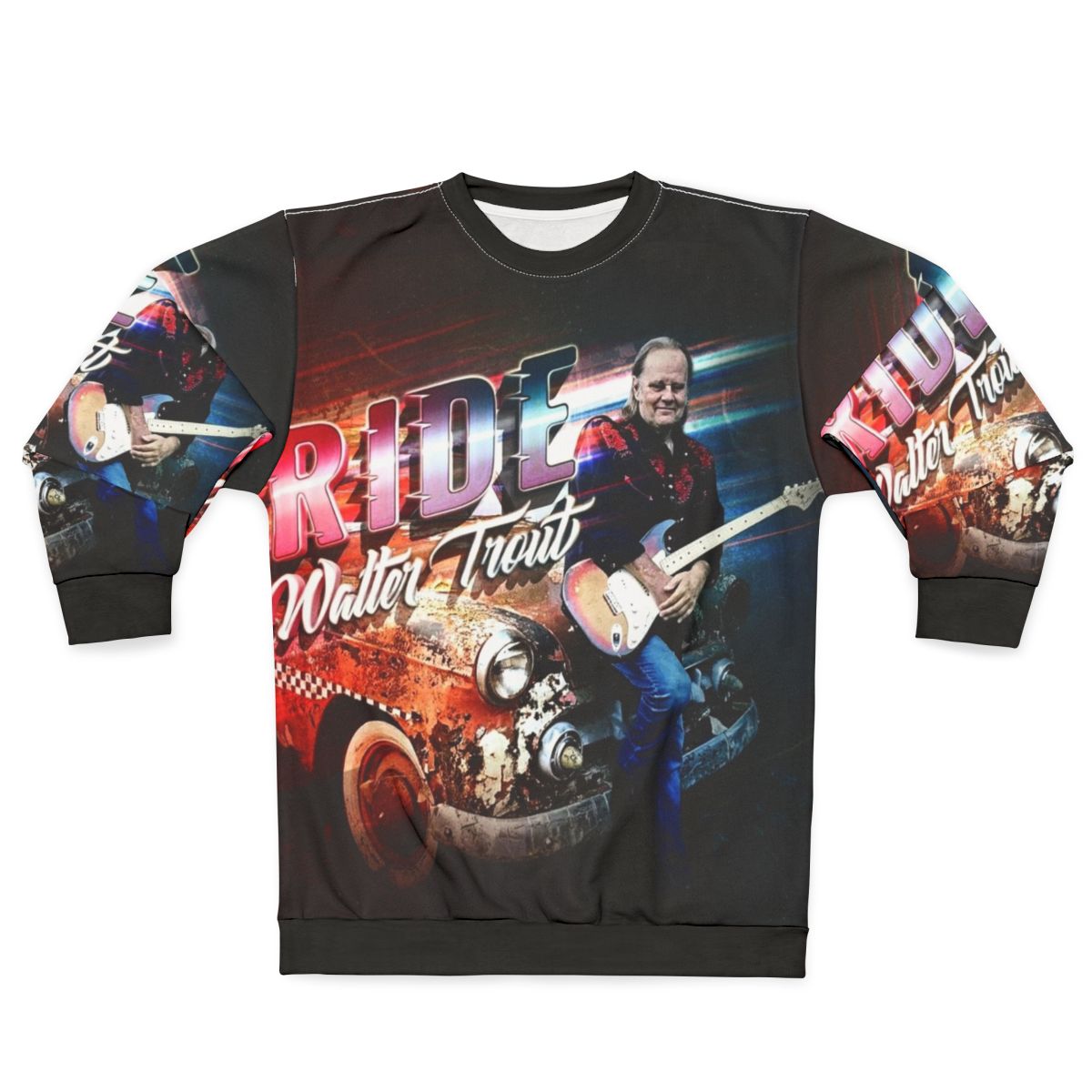 Walter Trout vintage rock band sweatshirt