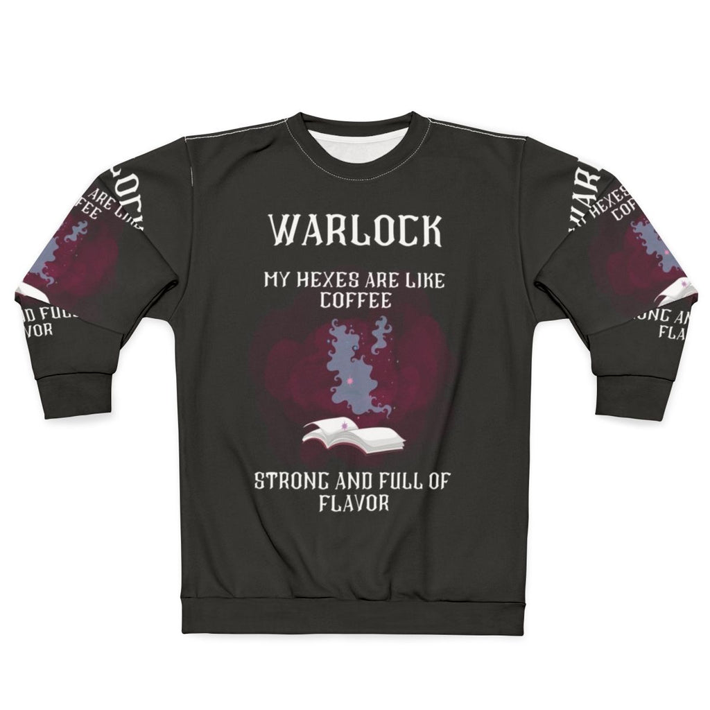 Warlock Sweatshirt - Fantasy Apparel for Gamers and Geeks