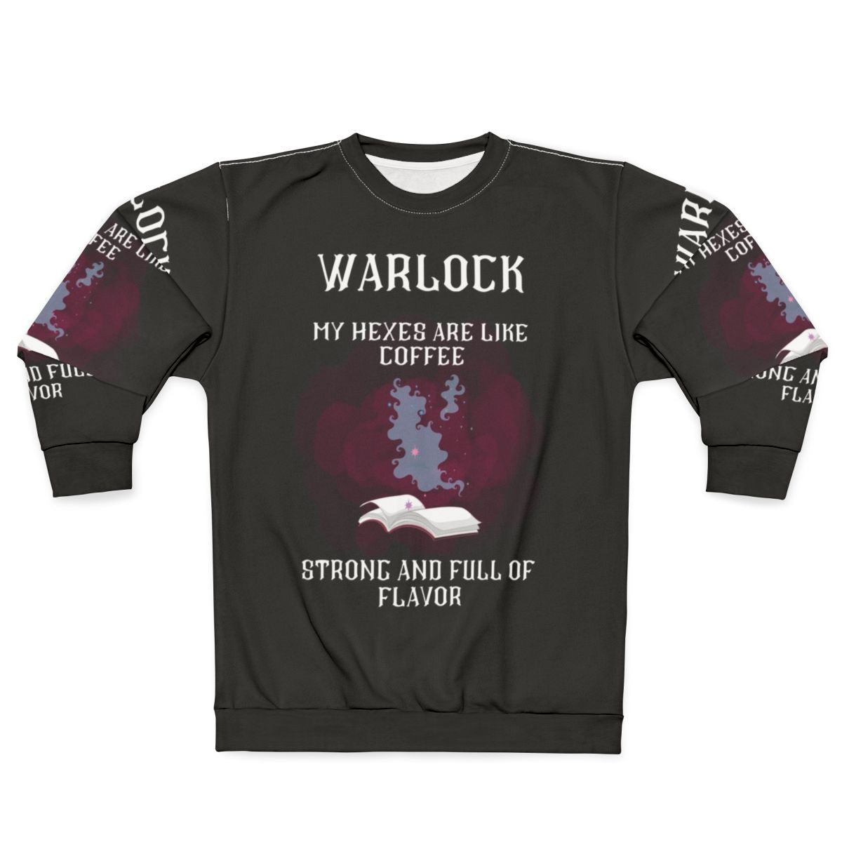 Warlock Sweatshirt - Fantasy Apparel for Gamers and Geeks
