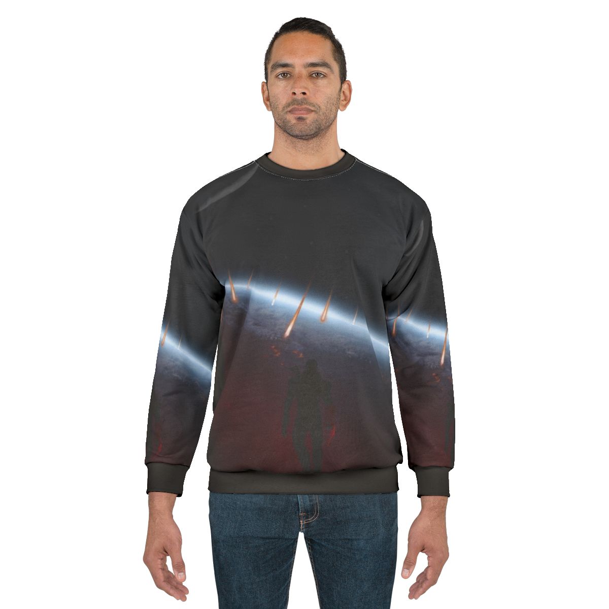 Mass Effect Commander Shepard Warriors Landscapes Sweatshirt