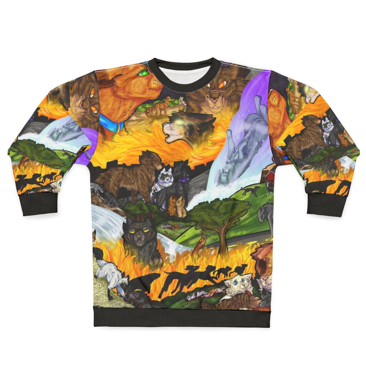 Warriors The Prophecies Begin Cats Sweatshirt