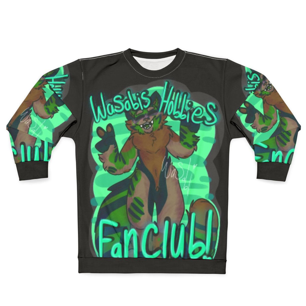 Furry Sweatshirt with Wasabis Hobbies TikTok Furry Merchandise