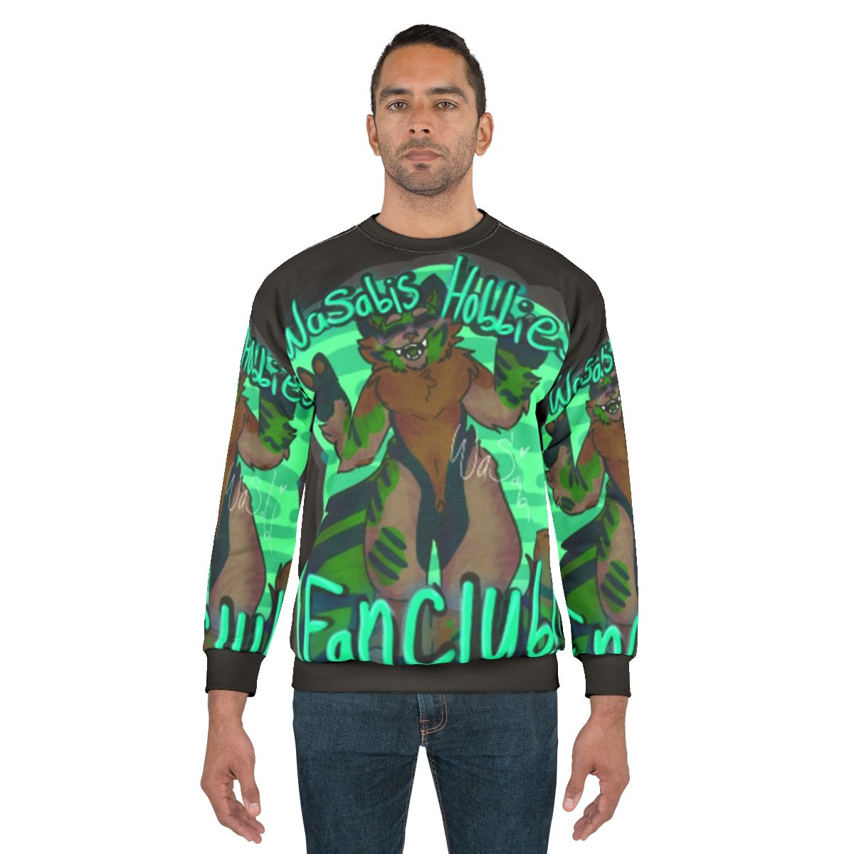 Furry Sweatshirt with Wasabis Hobbies TikTok Furry Merchandise