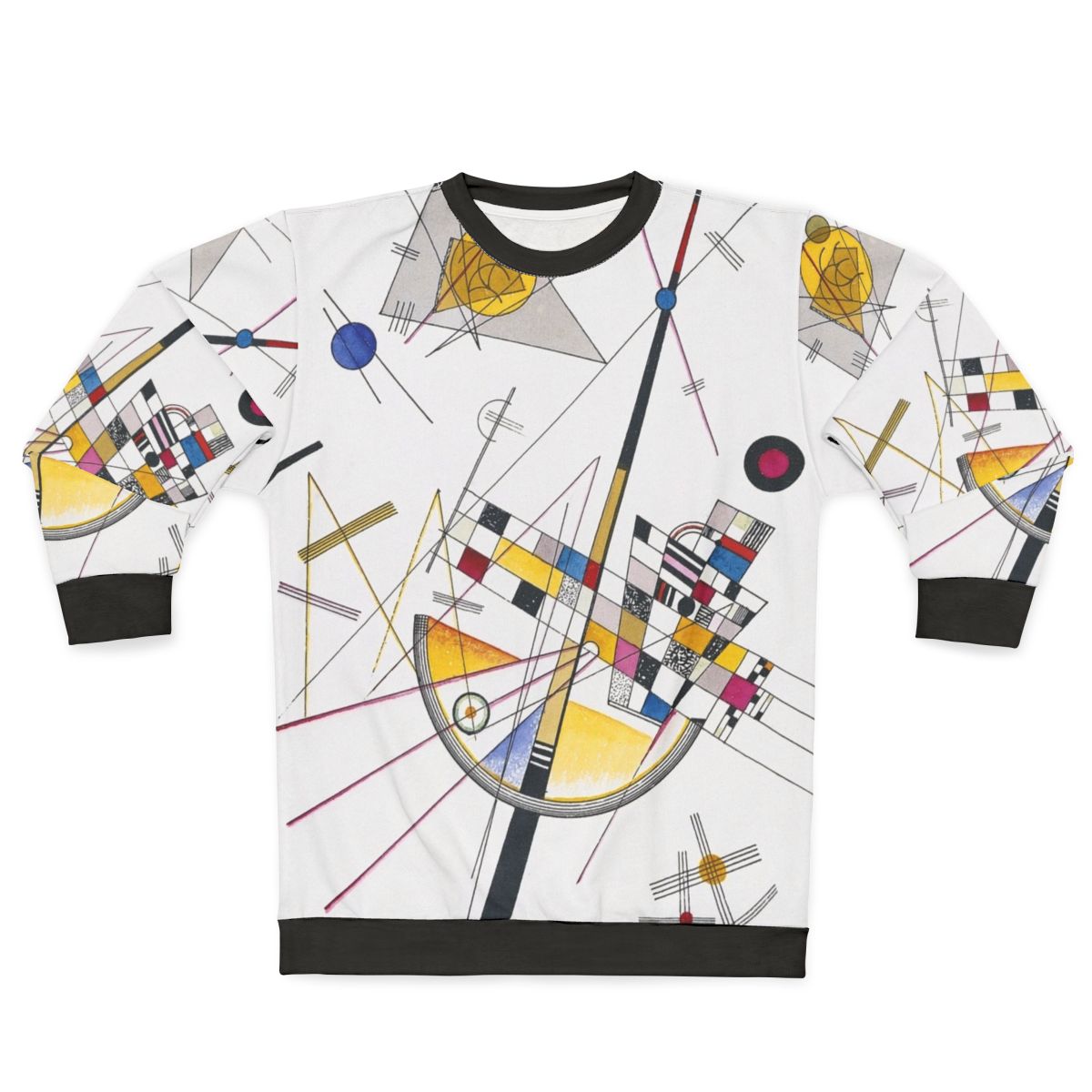Wassily Kandinsky Delicate Tension Sweatshirt - Abstract Art Masterpiece