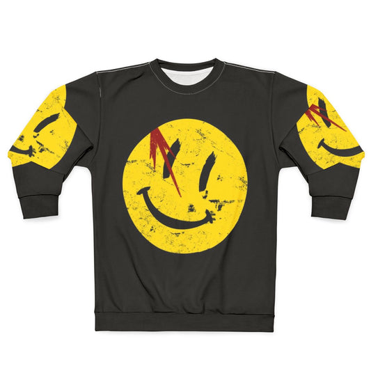 Vintage Watchmen Symbol Smile Sweatshirt
