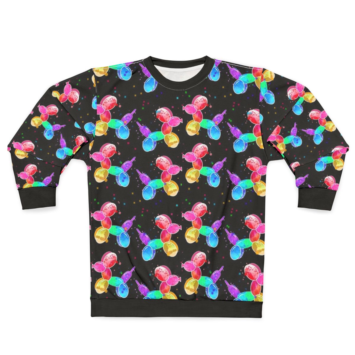 Watercolor balloon dogs sweatshirt