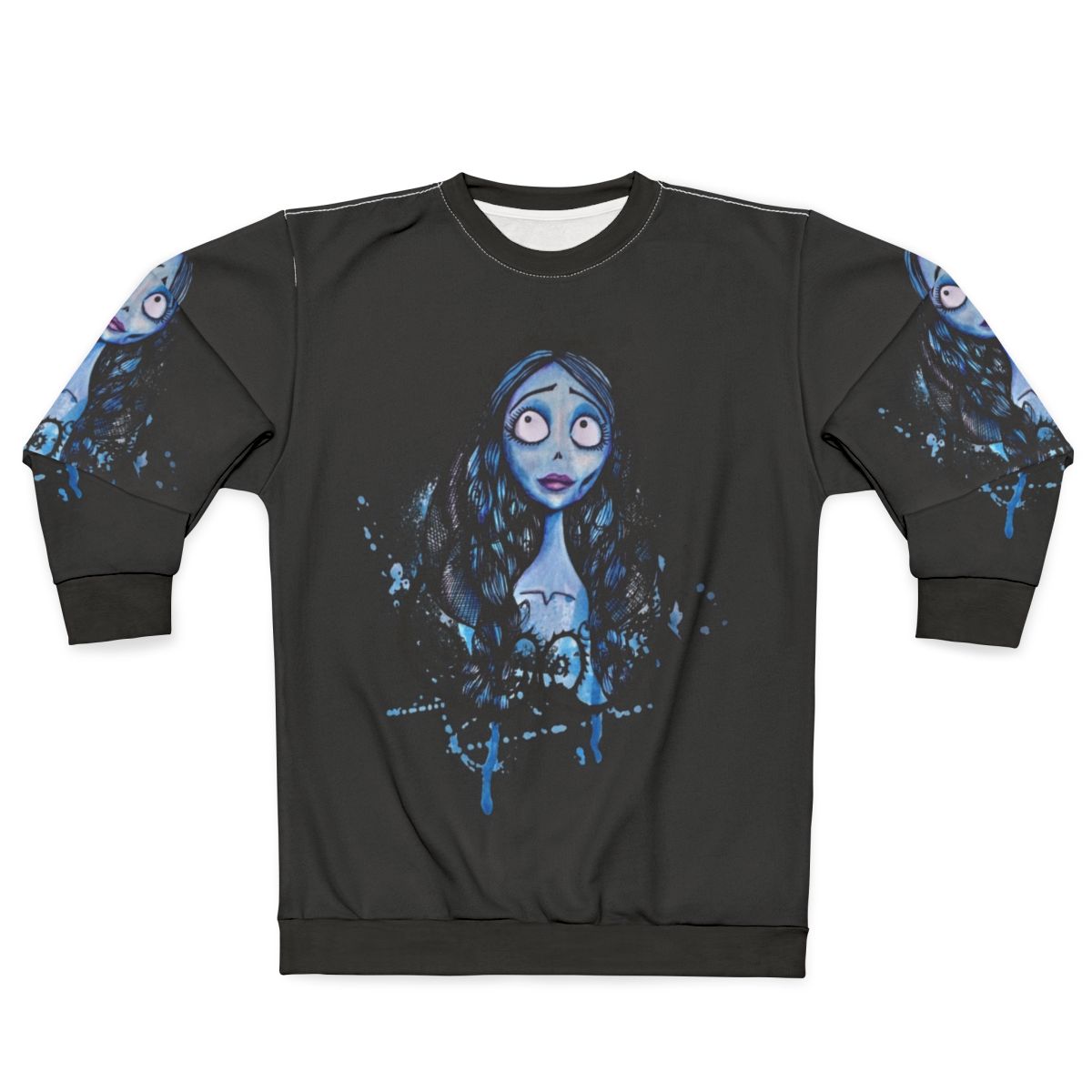 Watercolor Corpse Bride Sweatshirt