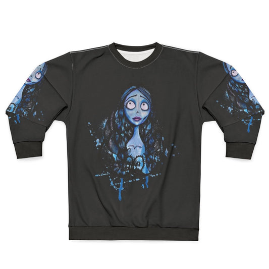 Watercolor Corpse Bride Sweatshirt
