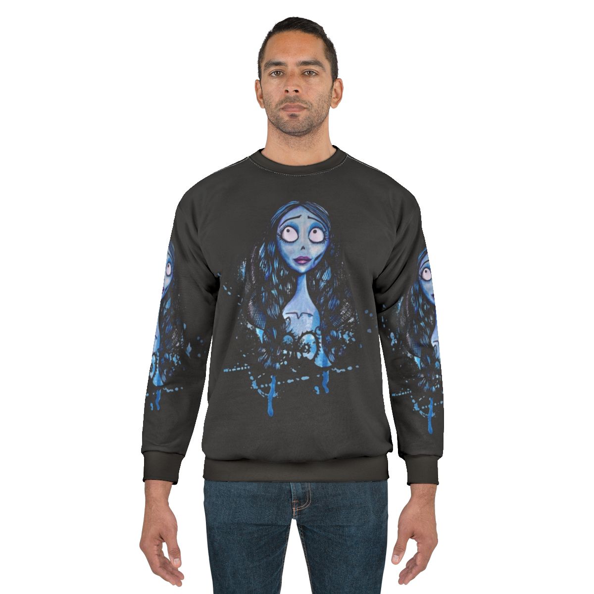 Watercolor Corpse Bride Sweatshirt