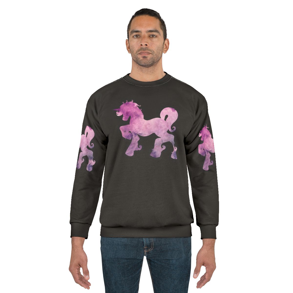 Watercolor unicorn sweatshirt