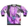 Waterfall sweatshirt with abstract, surreal design