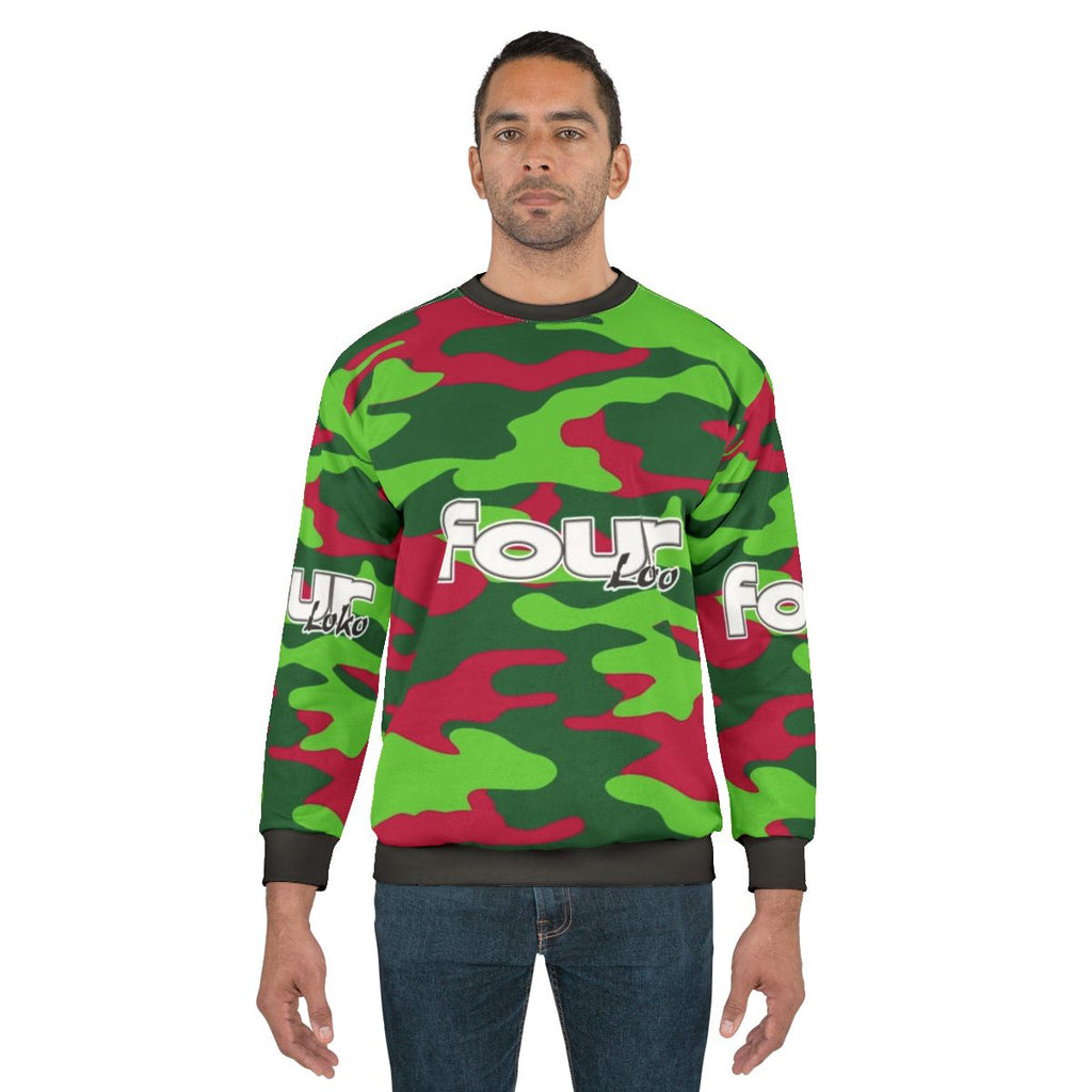 Watermelon Camo Four Loko Sweatshirt