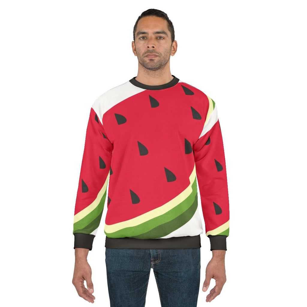 Watermelon design sweatshirt