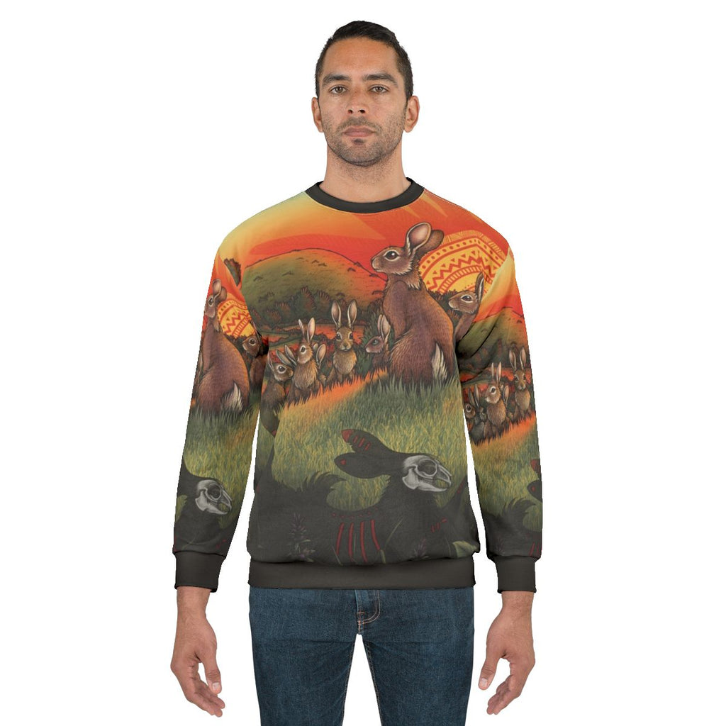 Watership Down Sweatshirt featuring classic rabbit characters