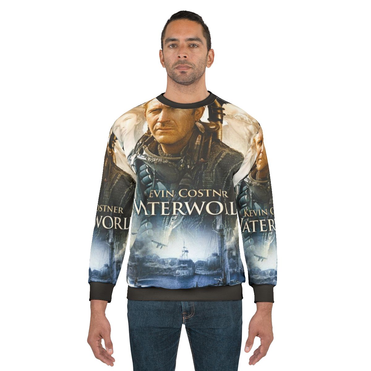 Vintage 70s Waterworld Horror Movie Sweatshirt