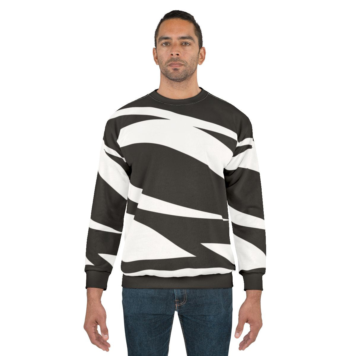 Waves of Pleasure Abstract Sweatshirt