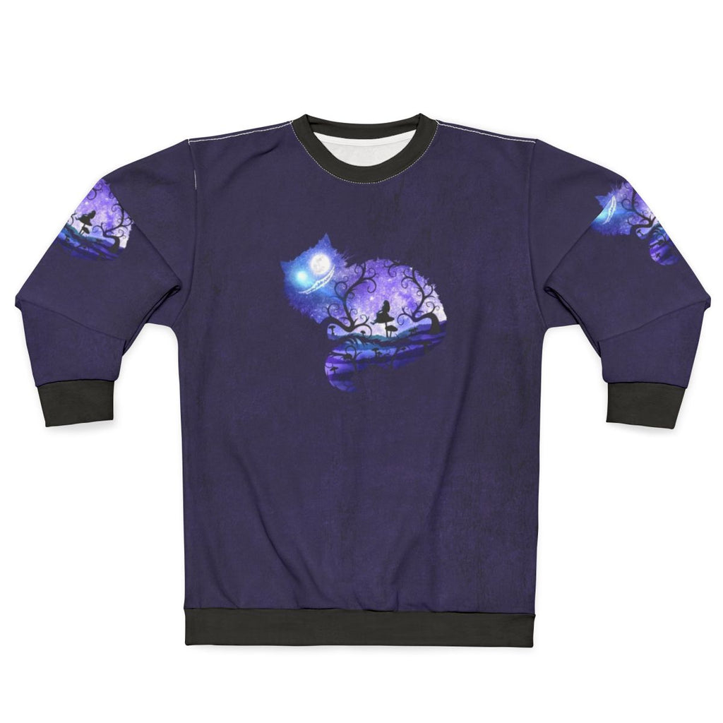 Cheshire Cat inspired "We Are All Mad Here" sweatshirt