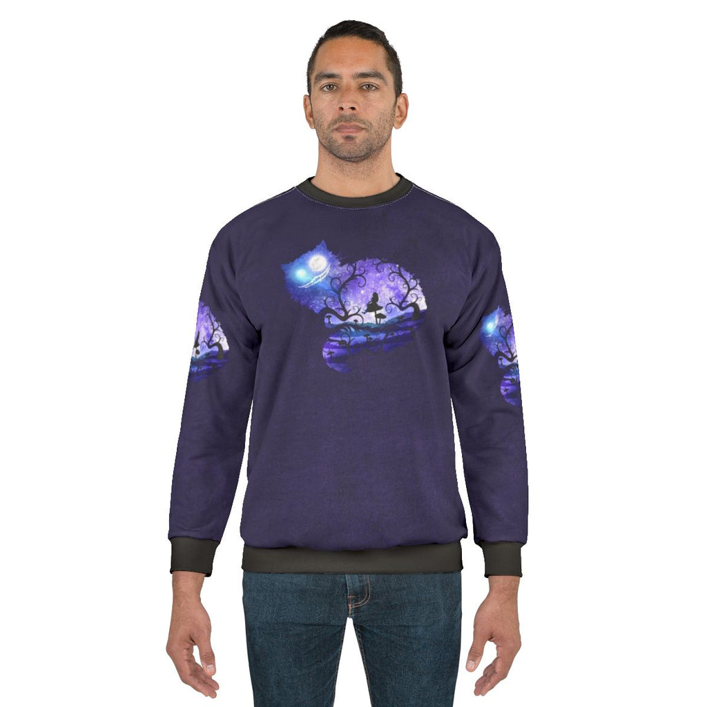 Cheshire Cat inspired "We Are All Mad Here" sweatshirt