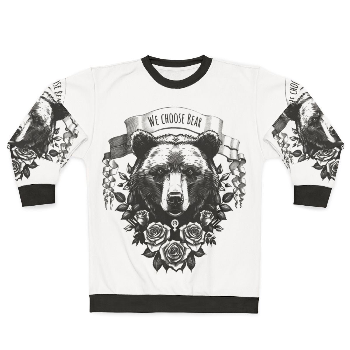 Feminist 4B bear sweatshirt