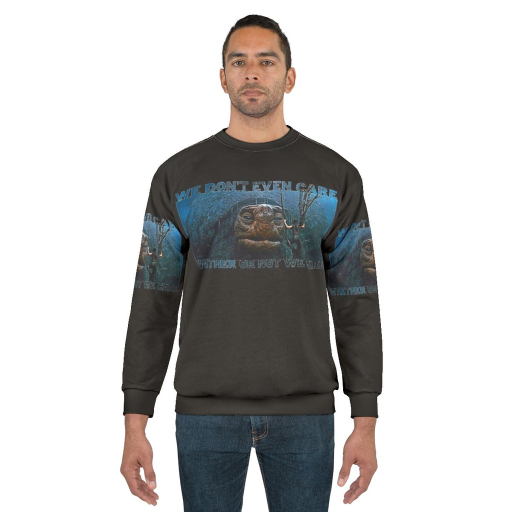"The Neverending Story" 80s sweatshirt featuring Morla the ancient one