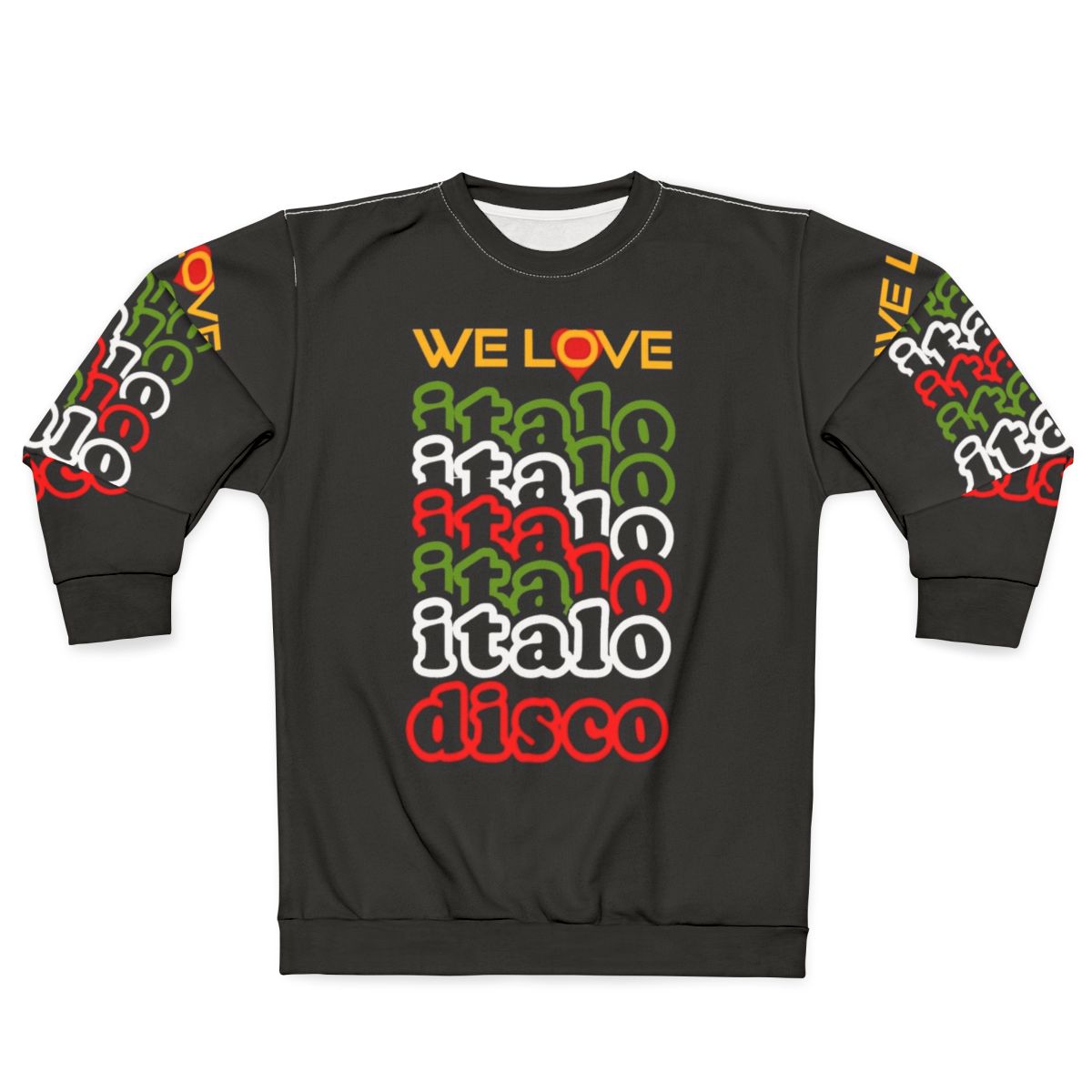 Retro Italo Disco Sweatshirt