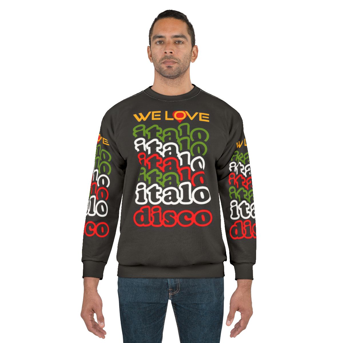 Retro Italo Disco Sweatshirt