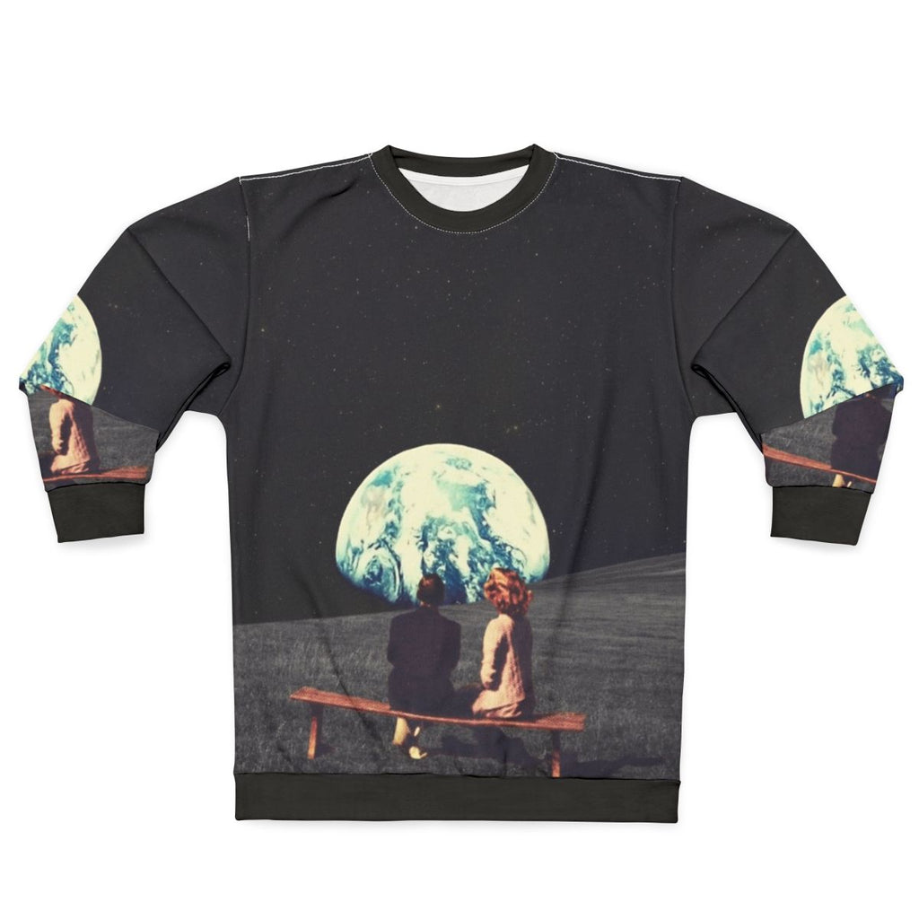 Vintage 'We Used To Live There' surreal couple sweatshirt