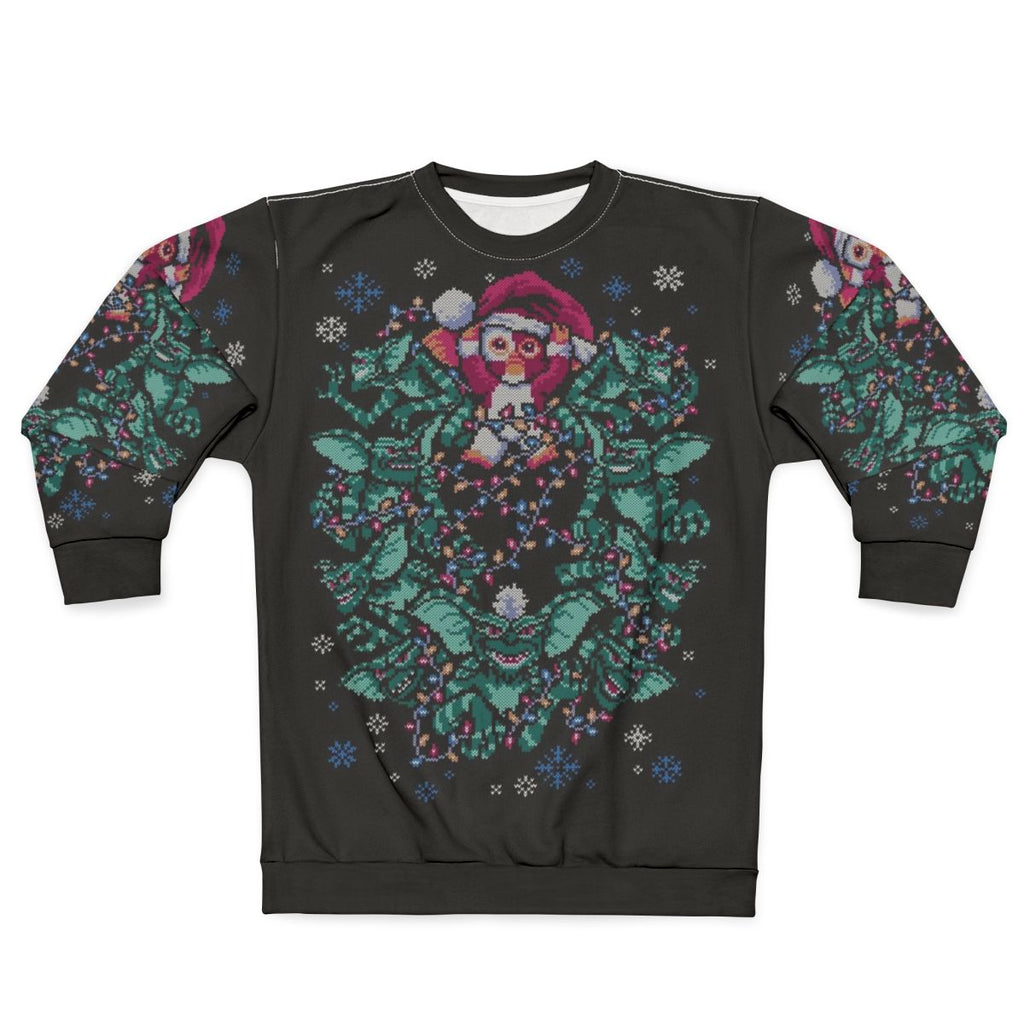 Gremlin Christmas Sweatshirt featuring Gizmo and Stripe