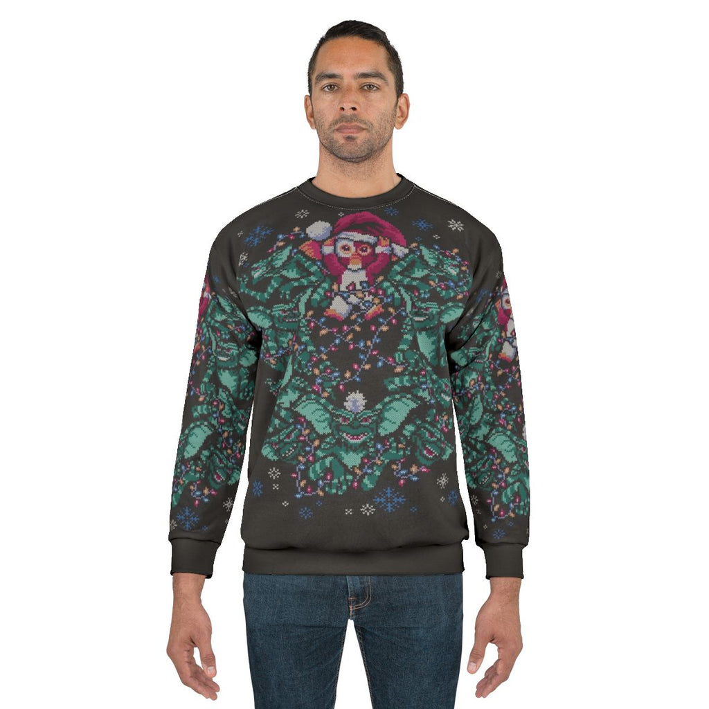 Gremlin Christmas Sweatshirt featuring Gizmo and Stripe