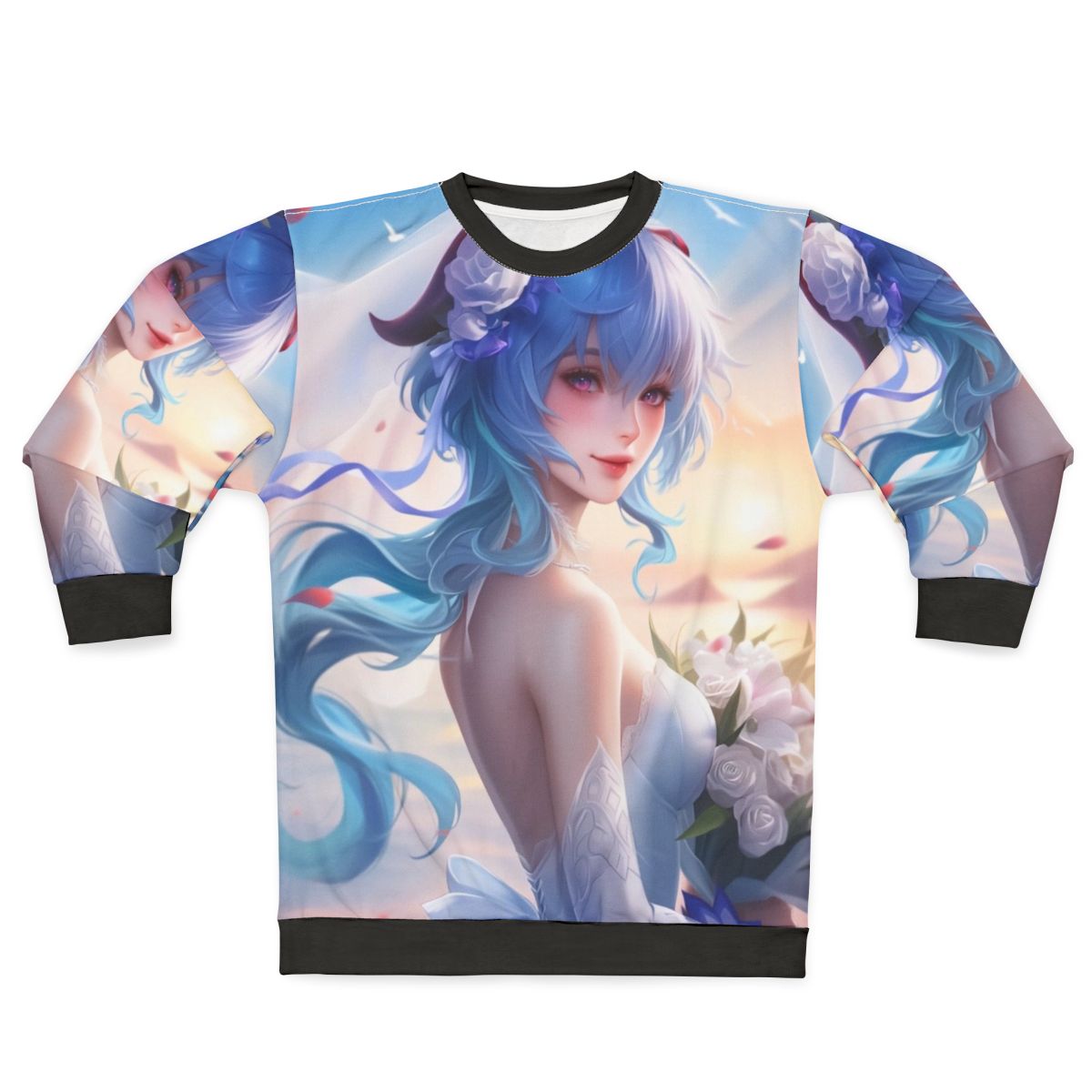 Genshin Impact Ganyu Wedding Sweatshirt