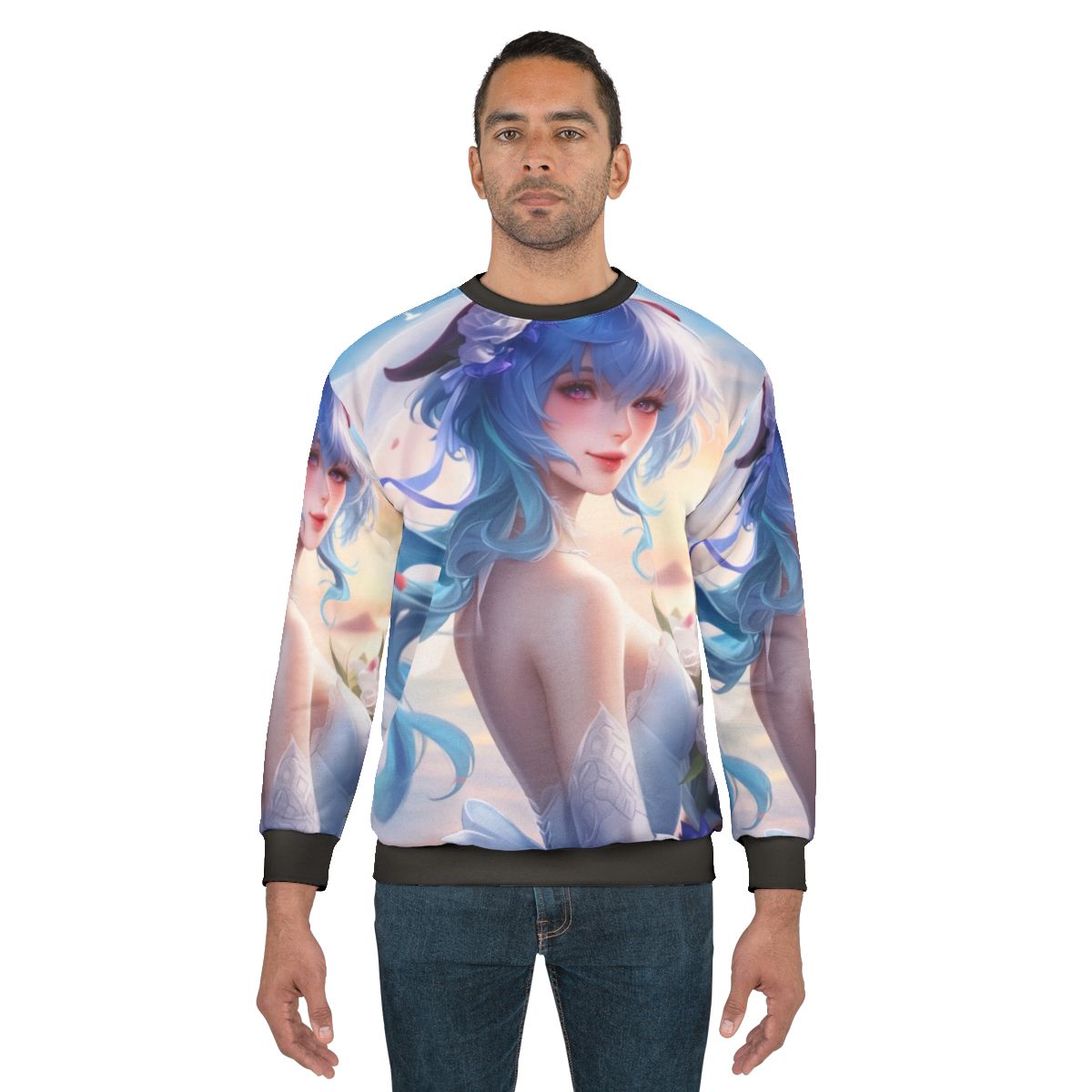 Genshin Impact Ganyu Wedding Sweatshirt