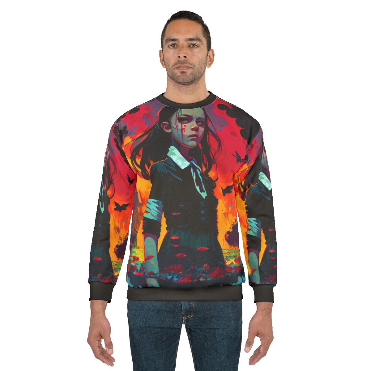Wednesday Addams Goth Sweatshirt