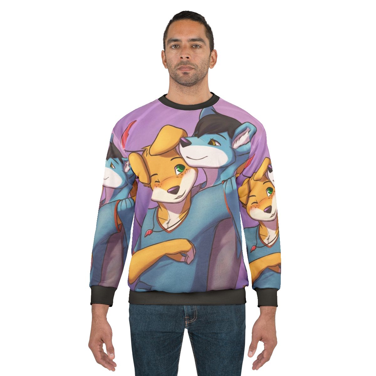 Zetaharu's "Weekend 1" Cover Art Sweatshirt
