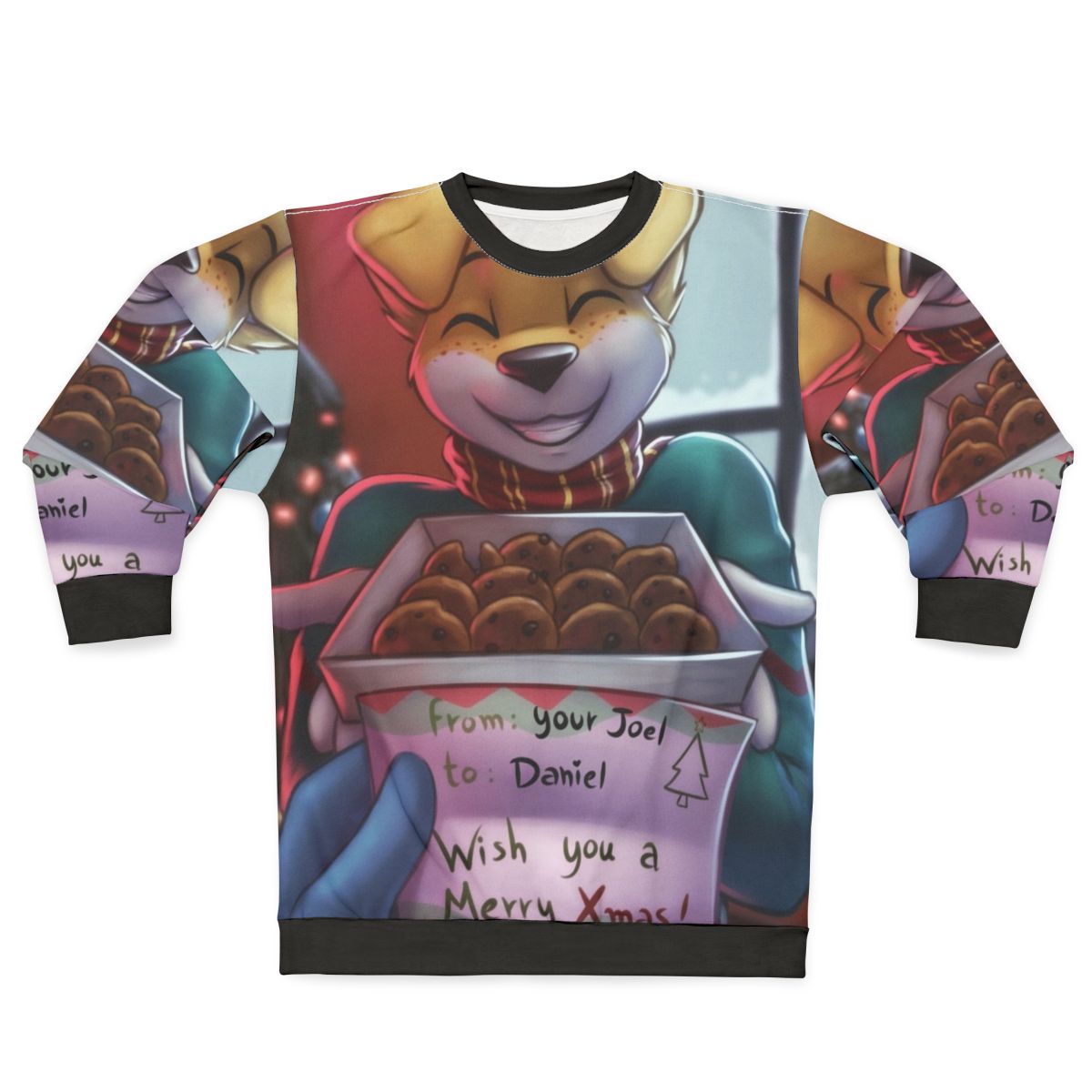 Festive Weekend Christmas Dog Sweatshirt
