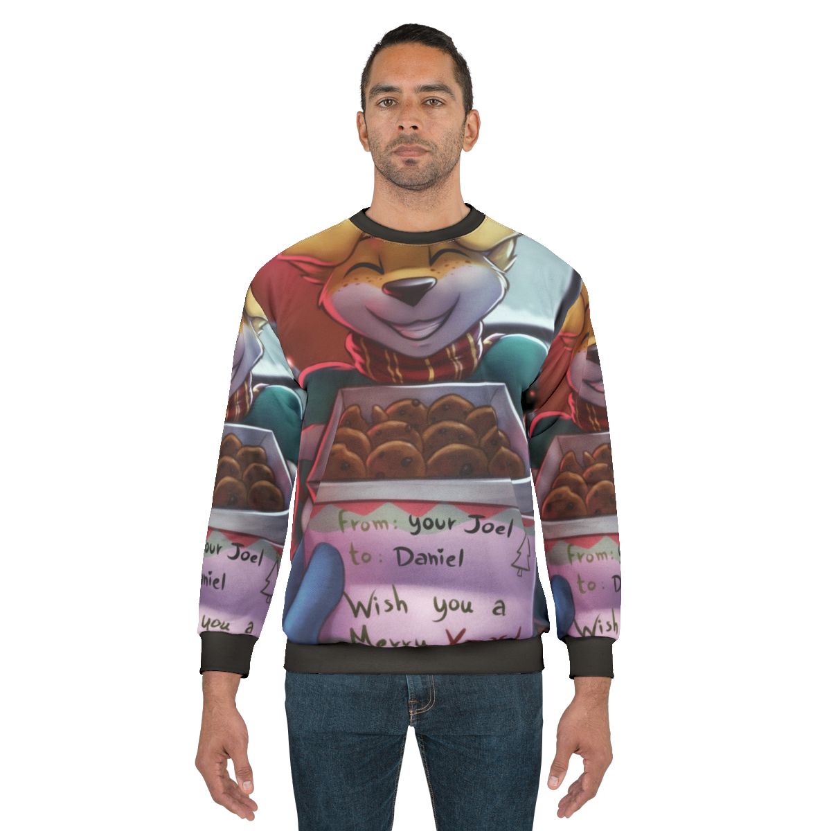 Festive Weekend Christmas Dog Sweatshirt