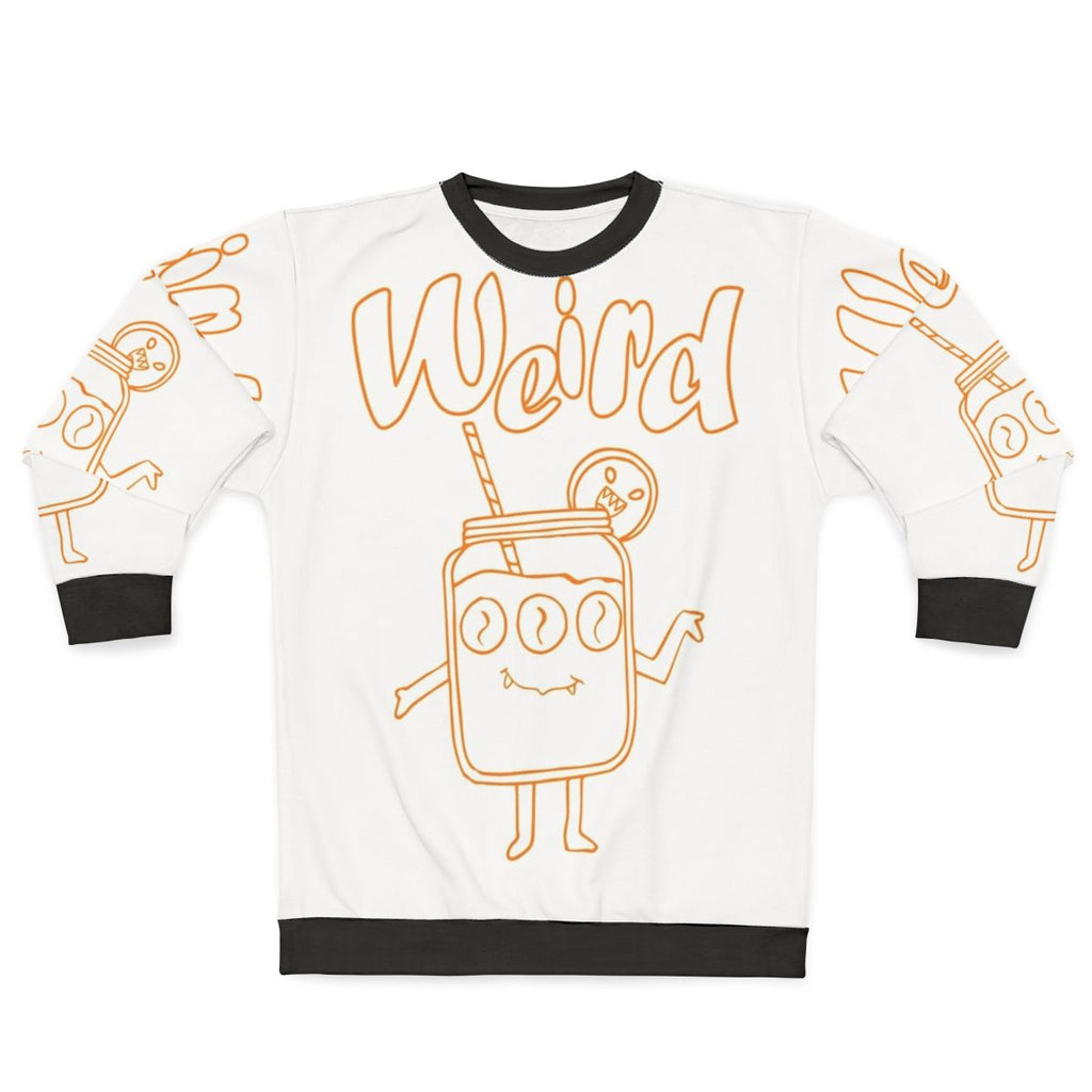 Weird and quirky graphic sweatshirt