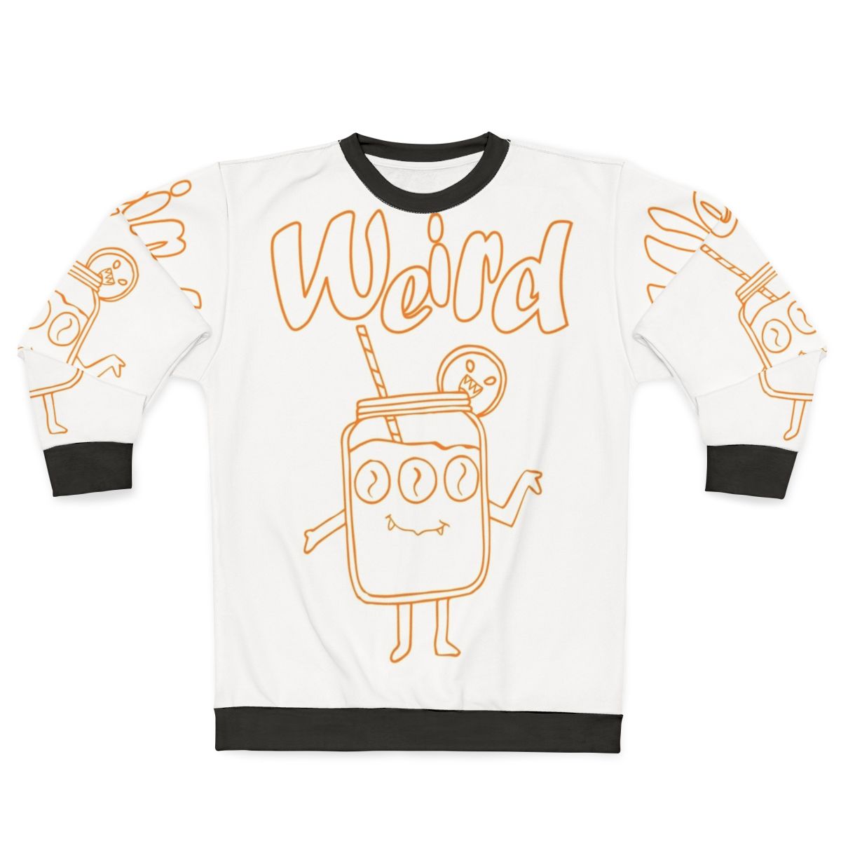 Weird and quirky graphic sweatshirt