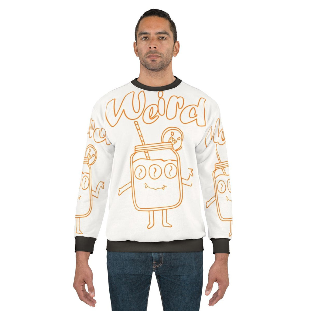 Weird and quirky graphic sweatshirt