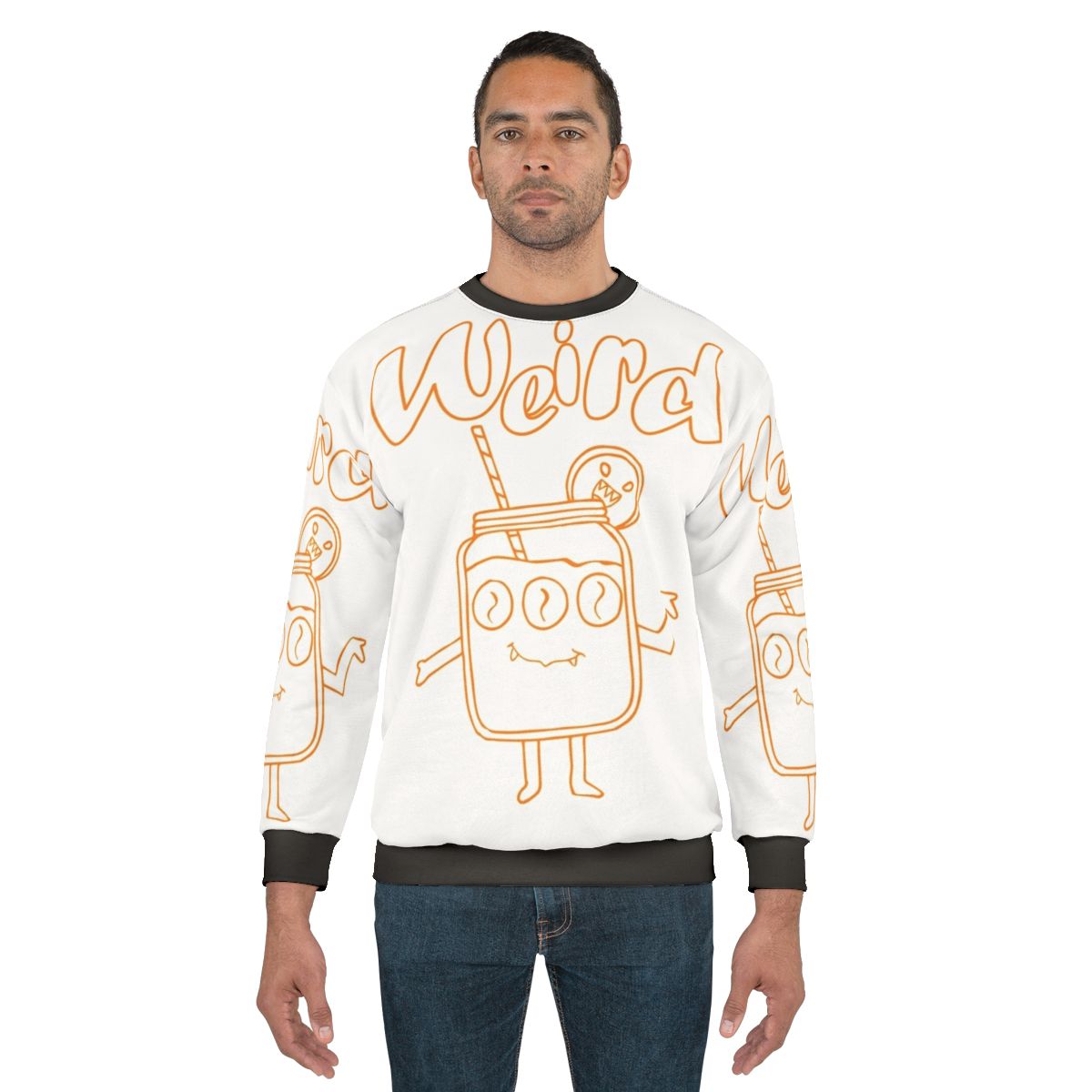 Weird and quirky graphic sweatshirt