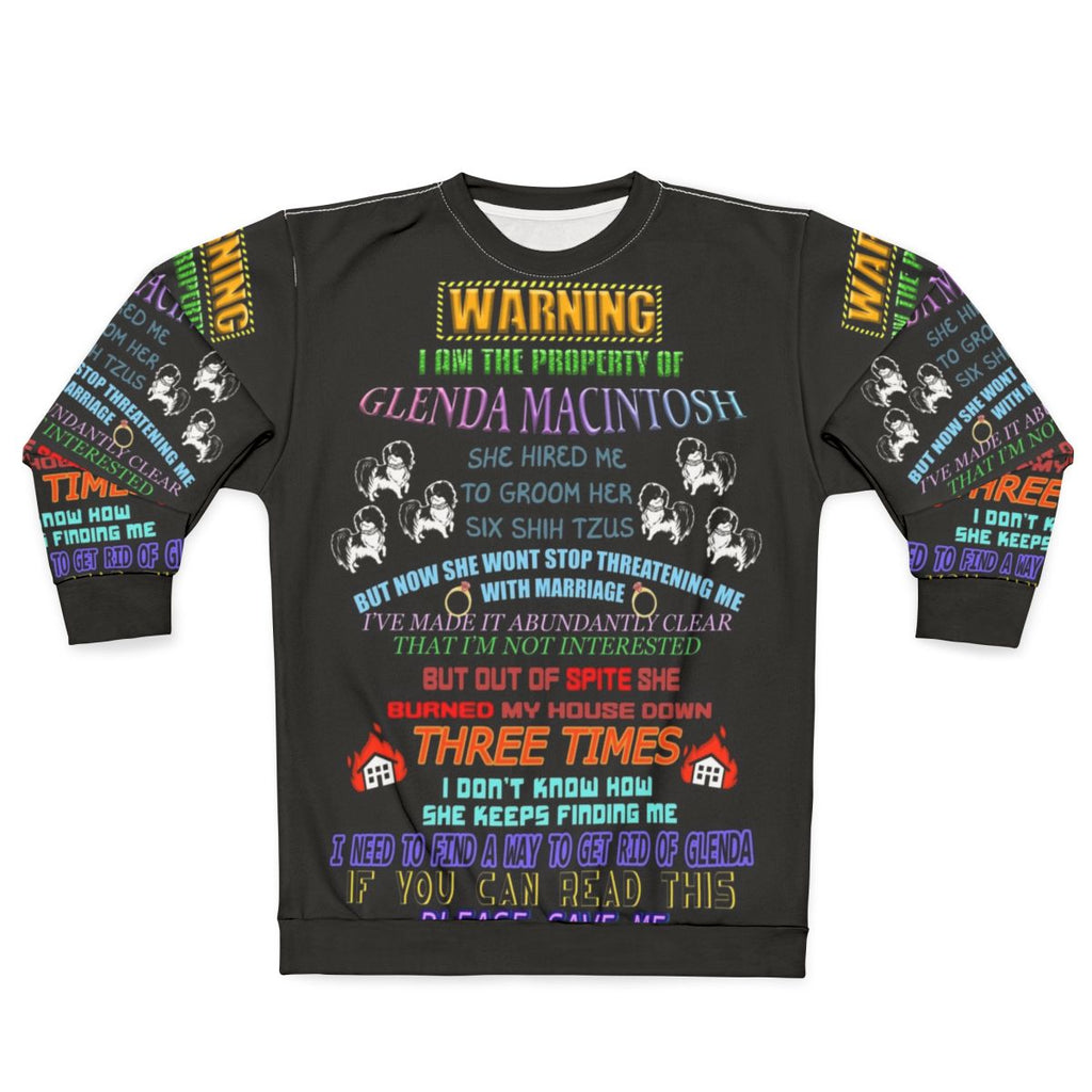 Weirdly Specific Glenda Funny Sweatshirt